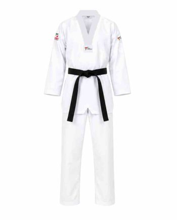 DOBOK TUSAH CUELLO BLANCO (FMTKD)