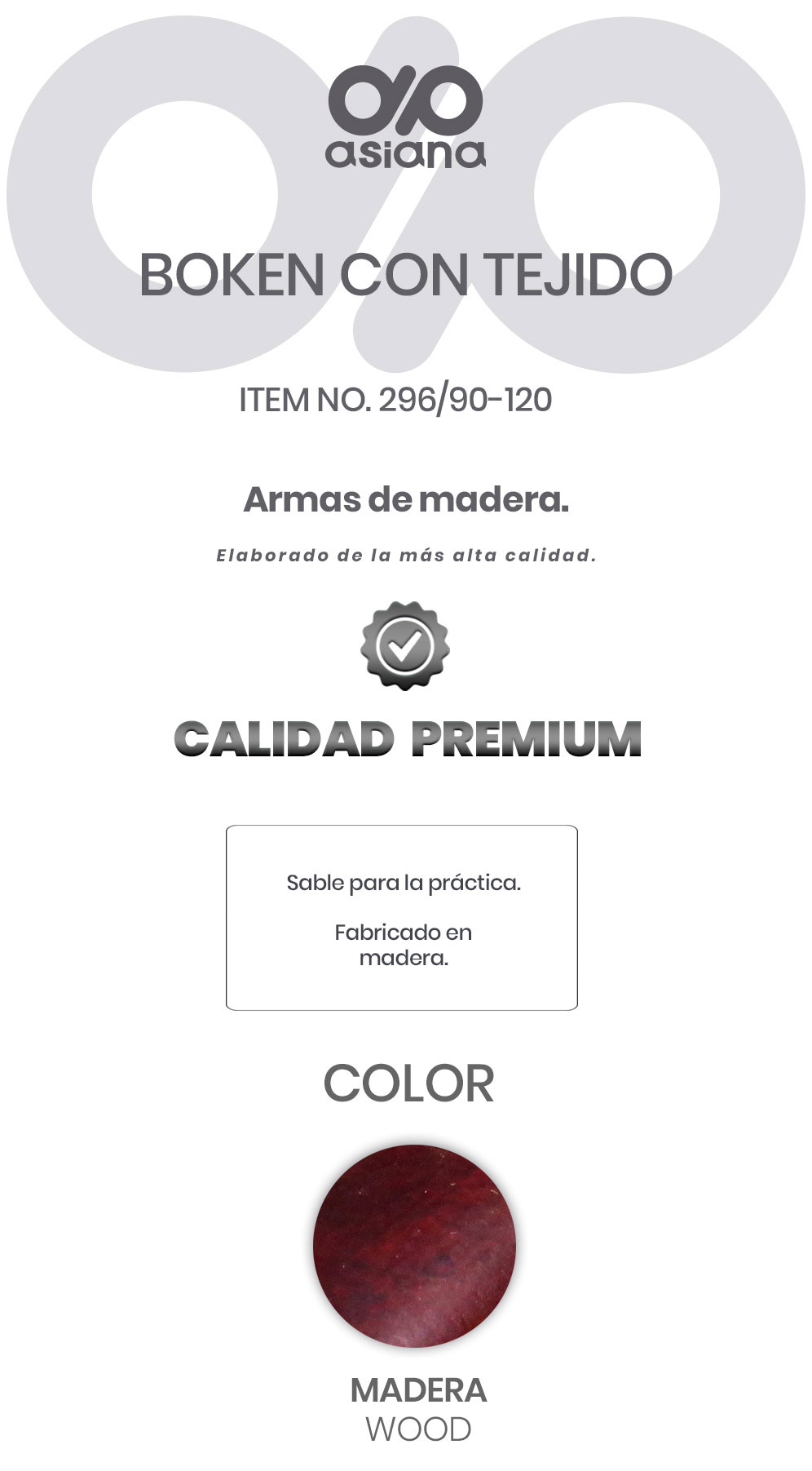SABLE DE MADERA (BOKEN) 296