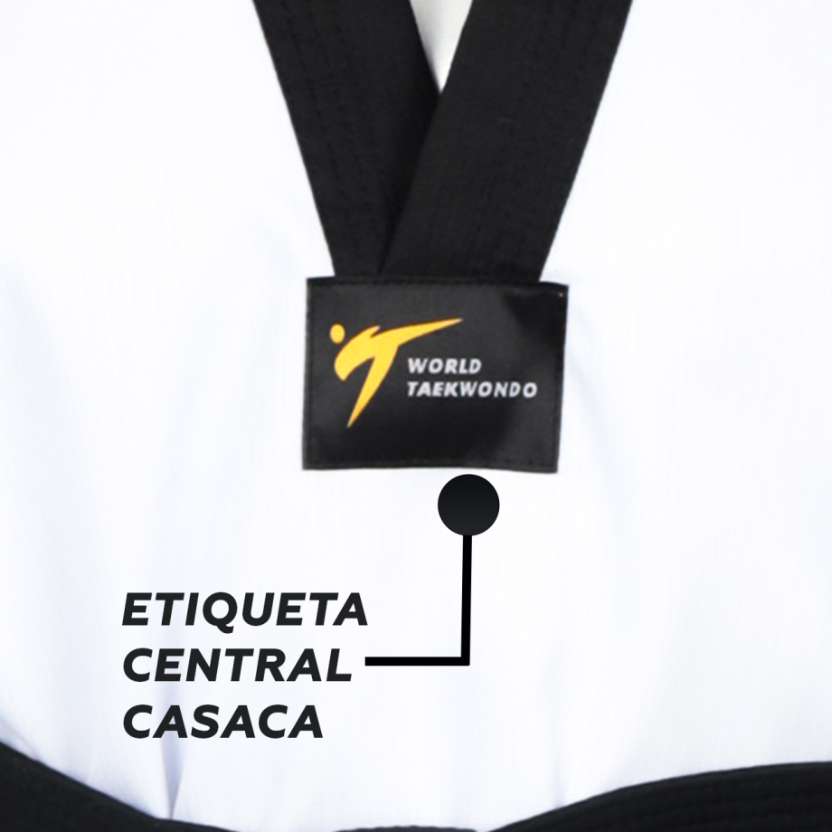 DOBOK TUSAH CUELLO NEGRO (WT)