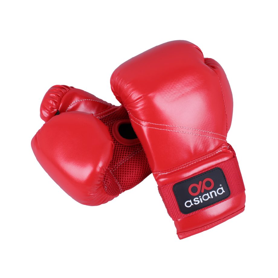 GUANTE ASIANA PARA KICK BOXING ROJO