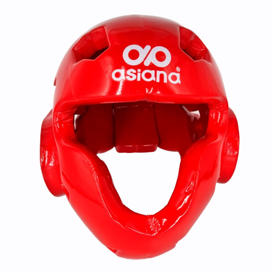 CARETA ASIANA CERRADA COLOR ROJO