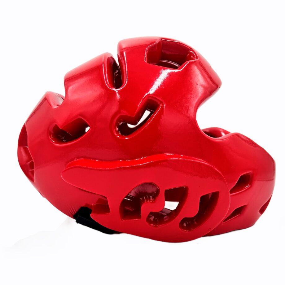 CARETA ASIANA CERRADA COLOR ROJO
