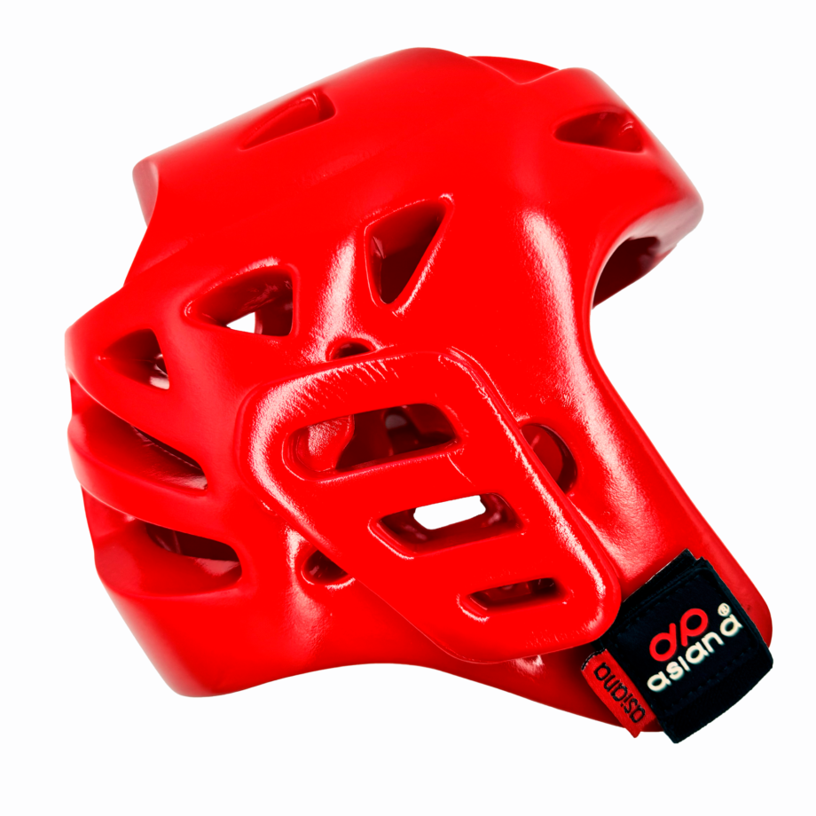 CARETA ASIANA ABIERTA ROJA