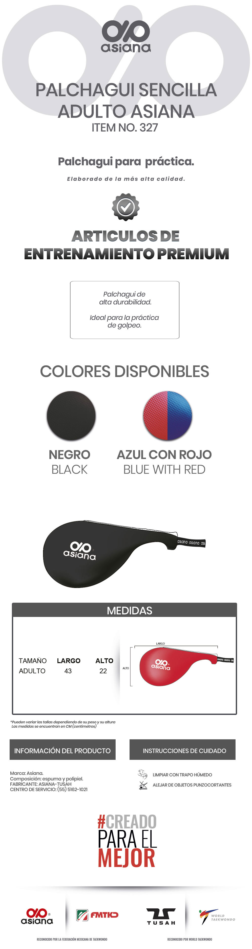 PALCHAGUI SENCILLA ADULTO