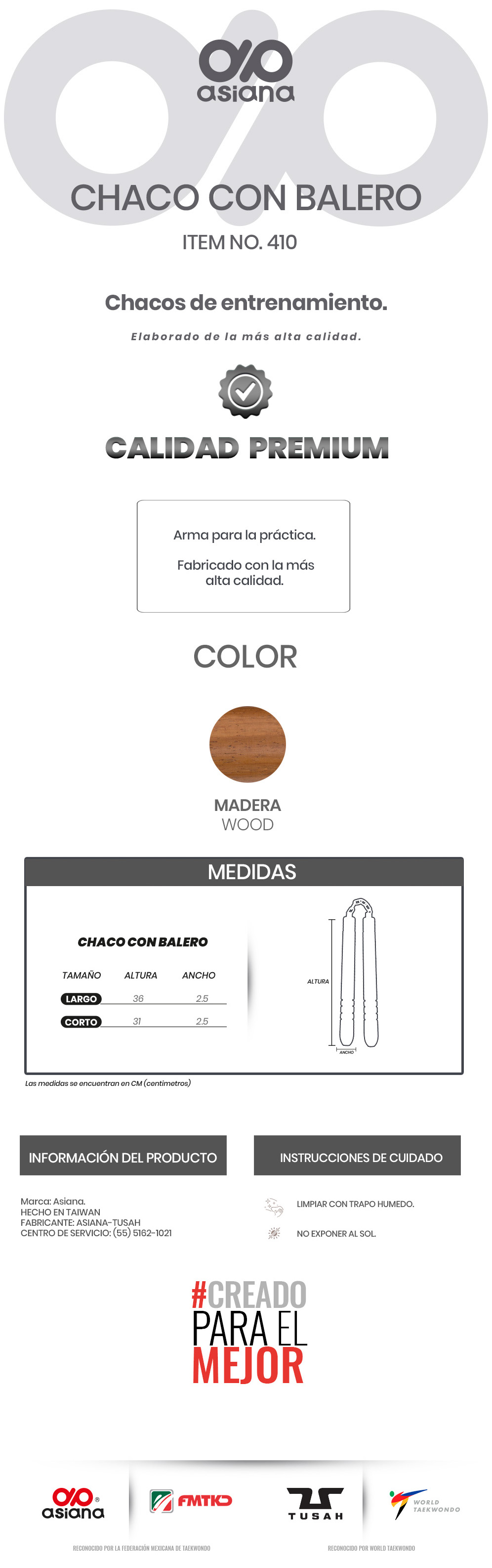 CHACO CON BALERO 410