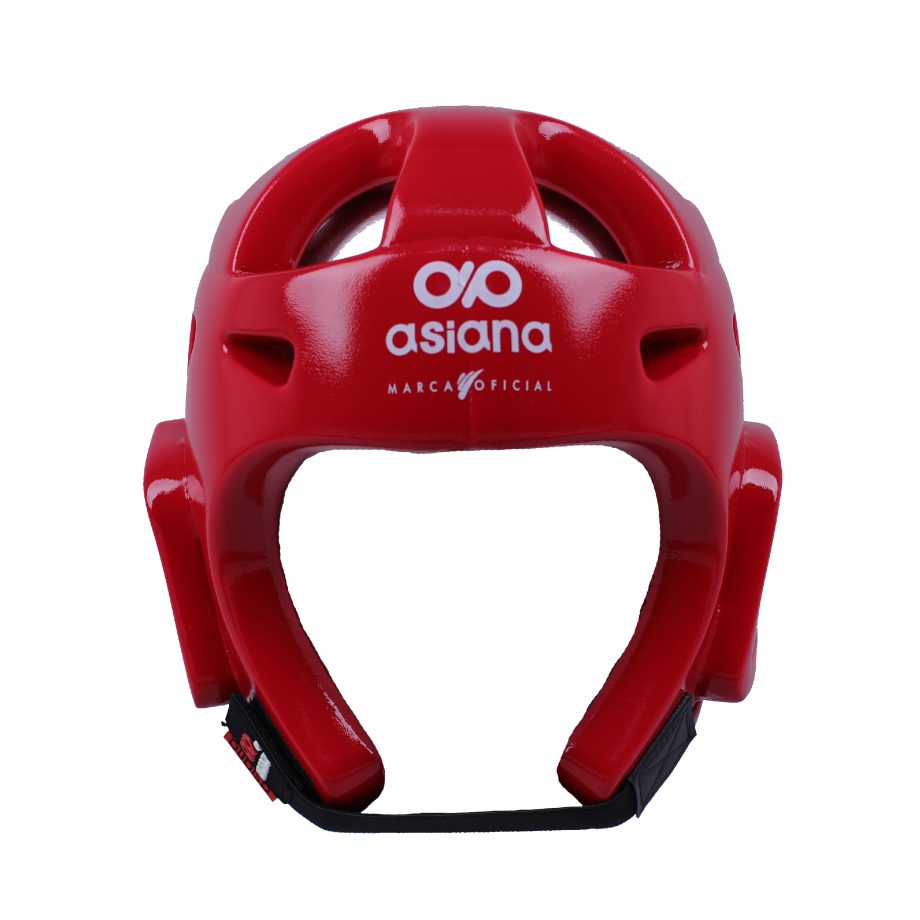 EQUIPO ASIANA DE PROTECCIÓN TAEKWONDO PARA HOMBRE COLOR ROJO