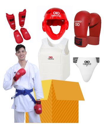 EQUIPO ASIANA DE PROTECCIÓN PARA KARATE HOMBRE