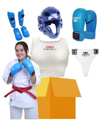 EQUIPO ASIANA DE PROTECCIÓN PARA KARATE MUJER