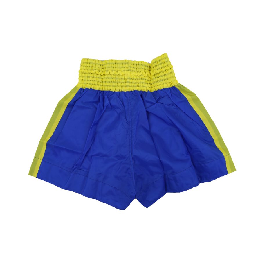 SHORT ASIANA PARA KICK BOXING AZUL C/AMARILLO