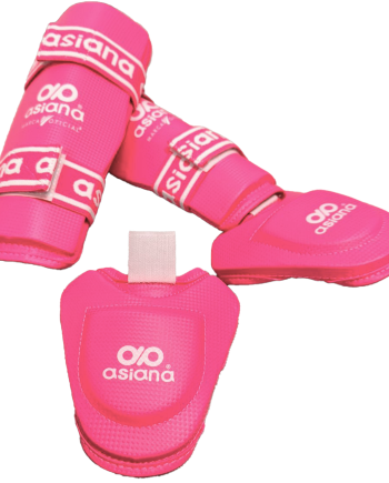 ESPINILLERA ASIANA CON EMPEINE COLOR ROSA