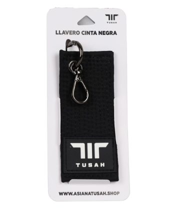 LLAVERO CINTA TUSAH NEGRA